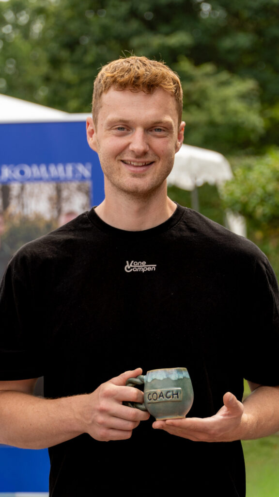 Elias, coach i VaneCampen